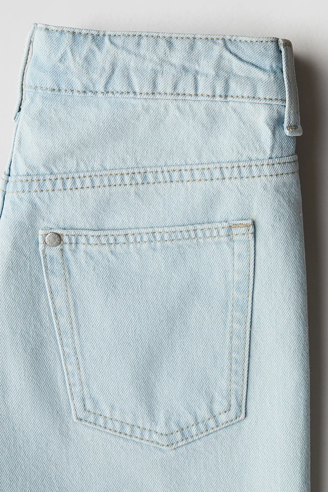 Short ample en denim