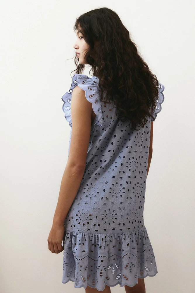 Eyelet Embroidery Dress