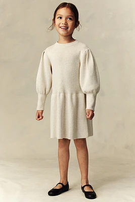 Robe en fin tricot de coton