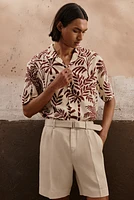 Relaxed-Fit Tailored Lyocell-Blend Shorts