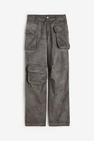 Distressed-look Cargo Pants