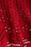 Crochet-Look Beach Shorts