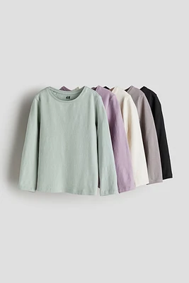 Lot de 5 hauts en jersey