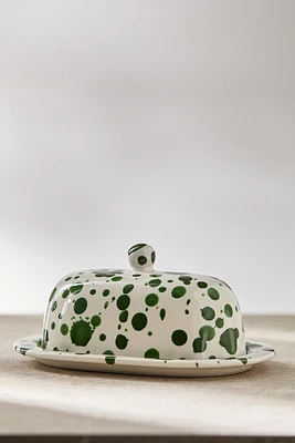 Stoneware Butter Dish