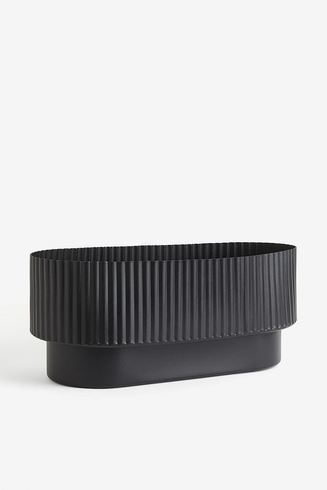 Oval Plant Pot Metal