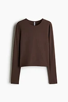 Long-Sleeved Jersey Top
