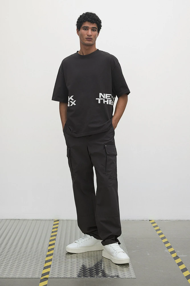 Pantalon cargo décontracté