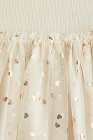Dress with Tulle Skirt