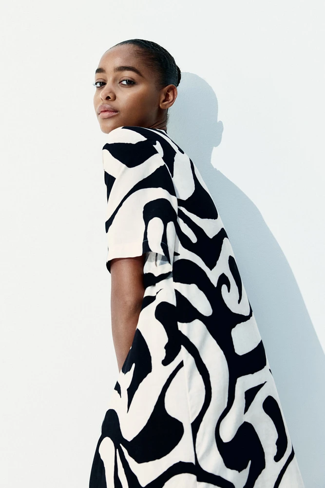 Robe tunique en viscose