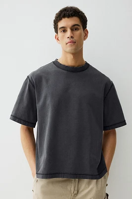 Boxy Fit Washed T-shirt