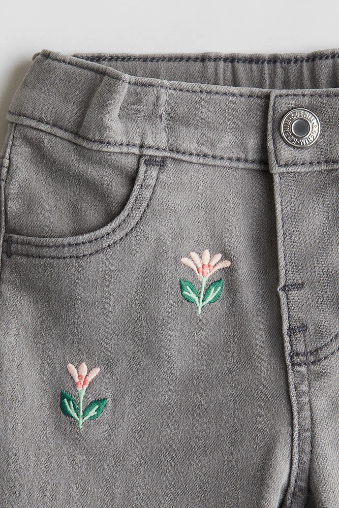 Embroidered Jeans