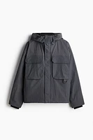 Loose Fit Water-repellent nylon jacket