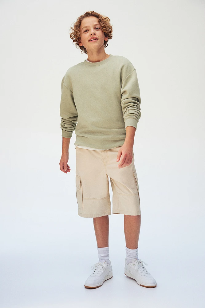 Cotton Cargo Shorts