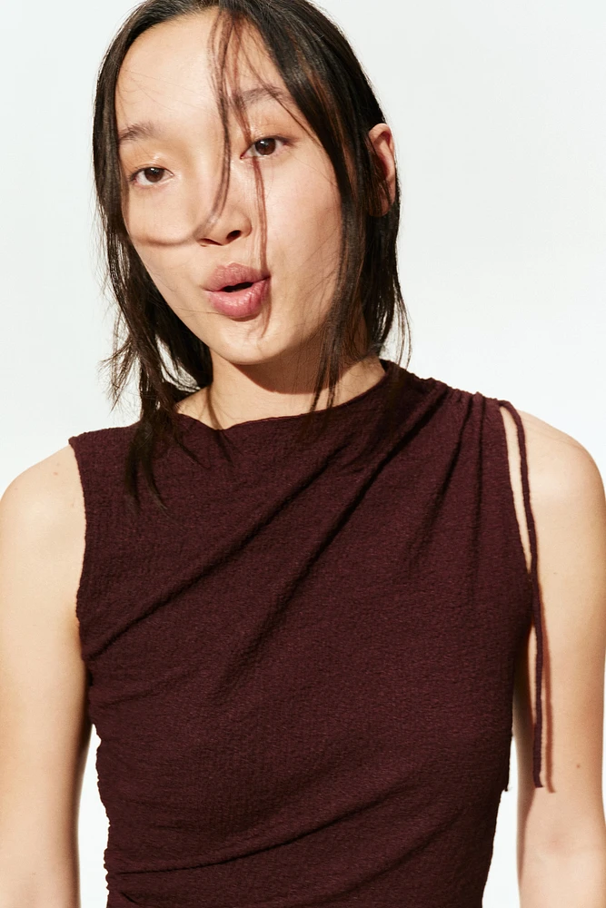 Drawstring-Detail Top