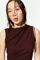 Drawstring-Detail Top