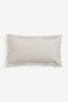 Cotton Percale Pillowcase