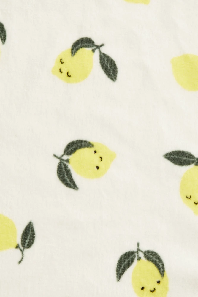 Serviette de bain à motif
