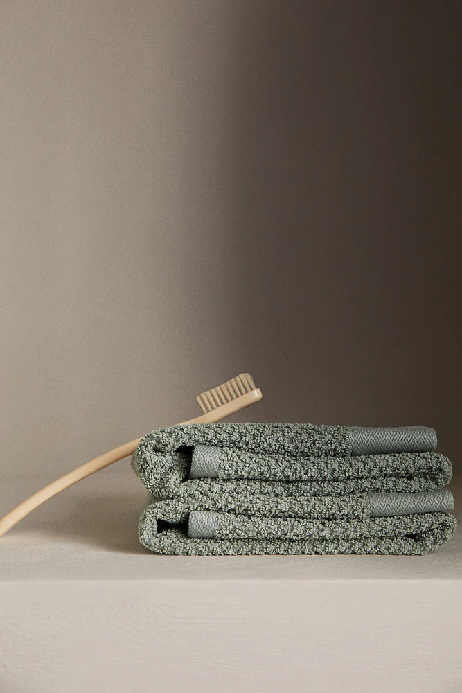 2-pack Cotton Terry Guest Towels