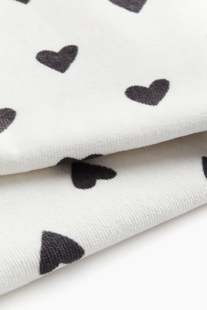 Serviette de bain à motif