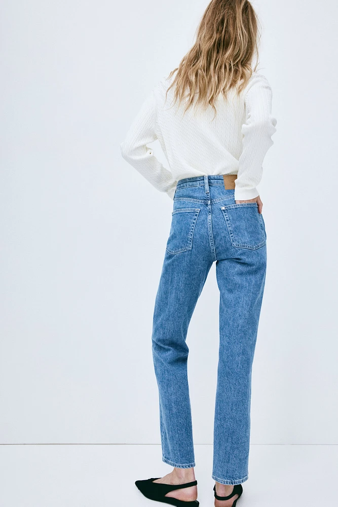 Mom Ultra High Ankle Jeans