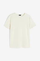 Regular Fit Linen-blend T-shirt