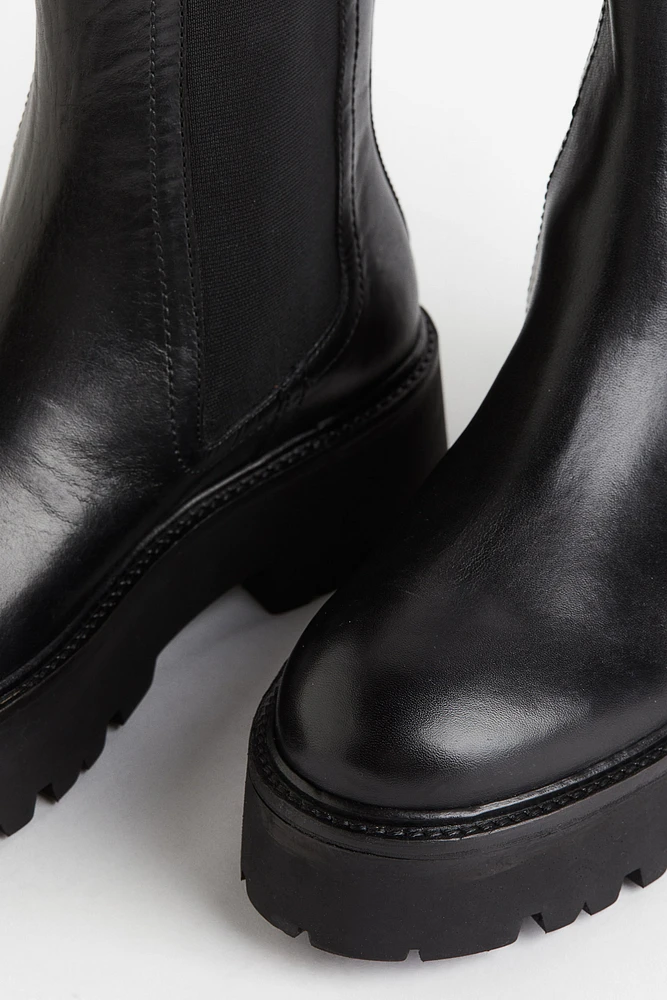 Leather Chelsea Boots