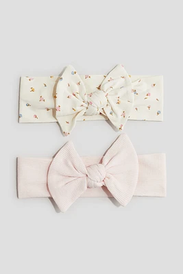 2-pack Bow-detail Hairbands