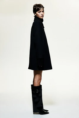 Knee-Length Coat