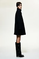 Knee-Length Coat