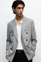 Regular Fit Double-Breasted Jacket