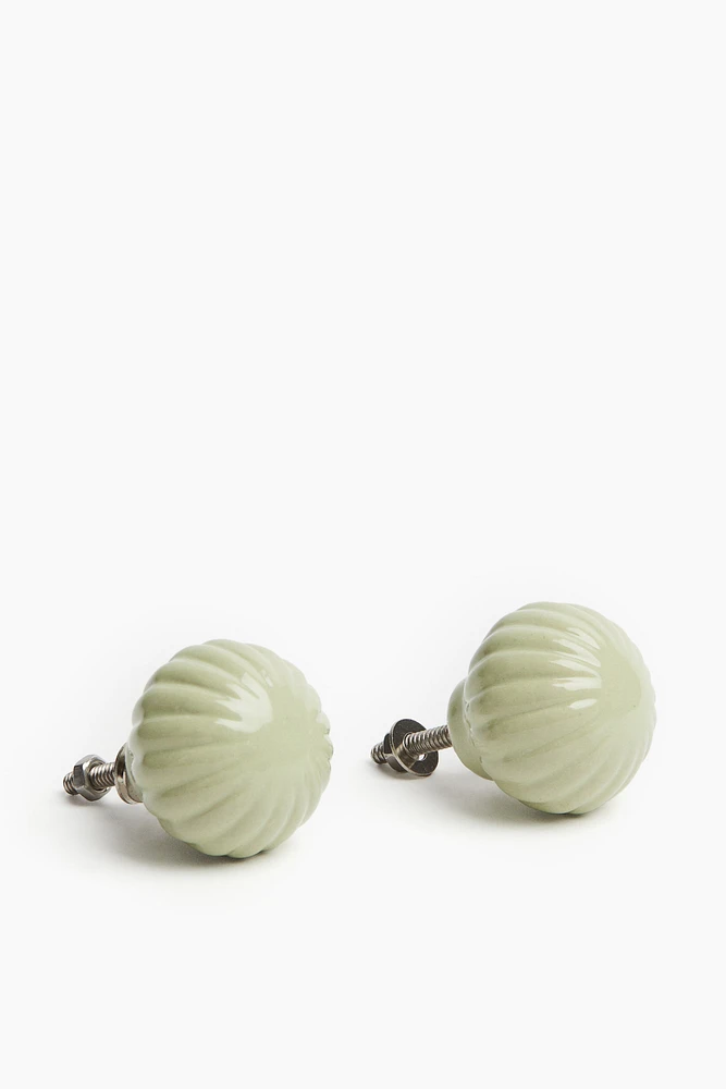 2-pack Stoneware Knobs