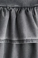 Denim-Look Skirt