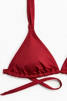 Haut de maillot triangle coussiné