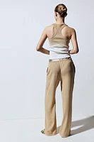 Crêpe Pull-on Pants