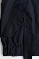 Veste en twill avec col