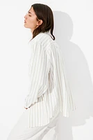 Linen-blend Shirt