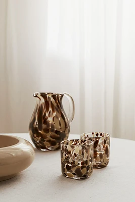 Lot de 2 verres à eau à motif