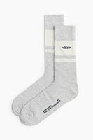 Embroidery-Motif Socks