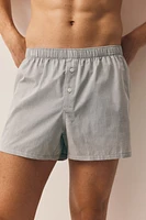 3-pack Woven Cotton Boxer Shorts