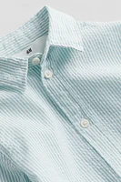 Chemise à manches longues en coton
