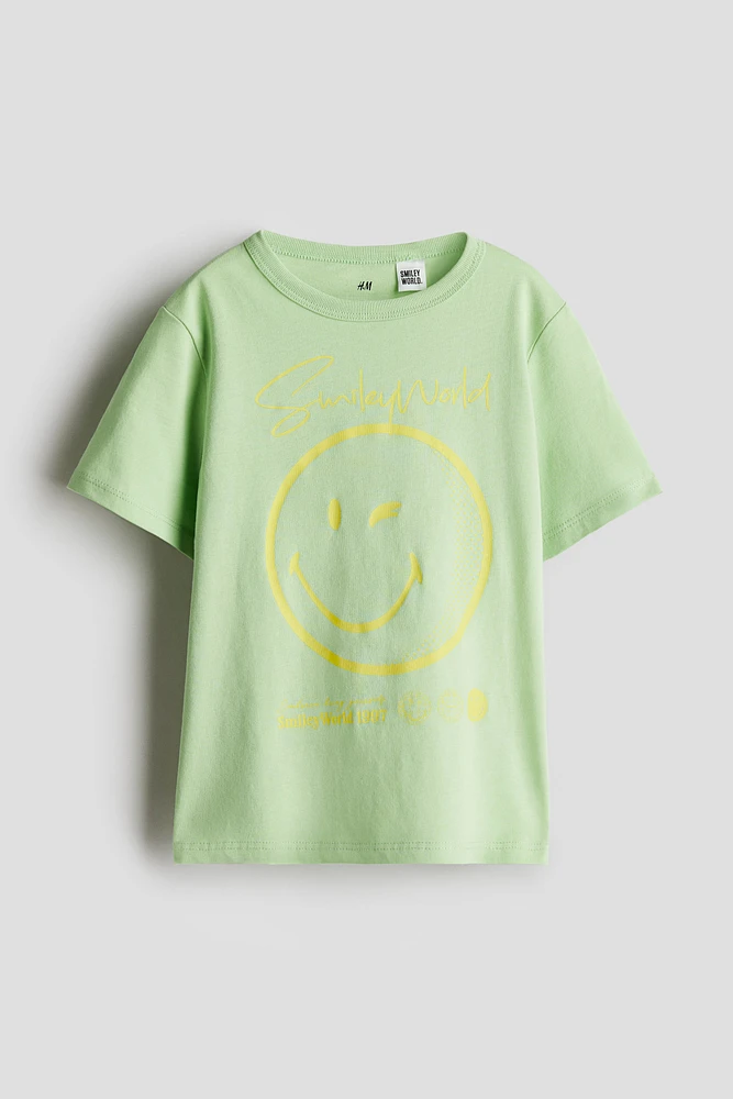 Printed Cotton T-shirt