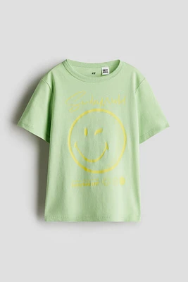 Printed Cotton T-shirt