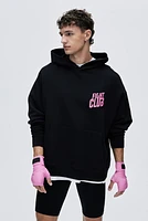 Loose-Fit Sports Hoodie