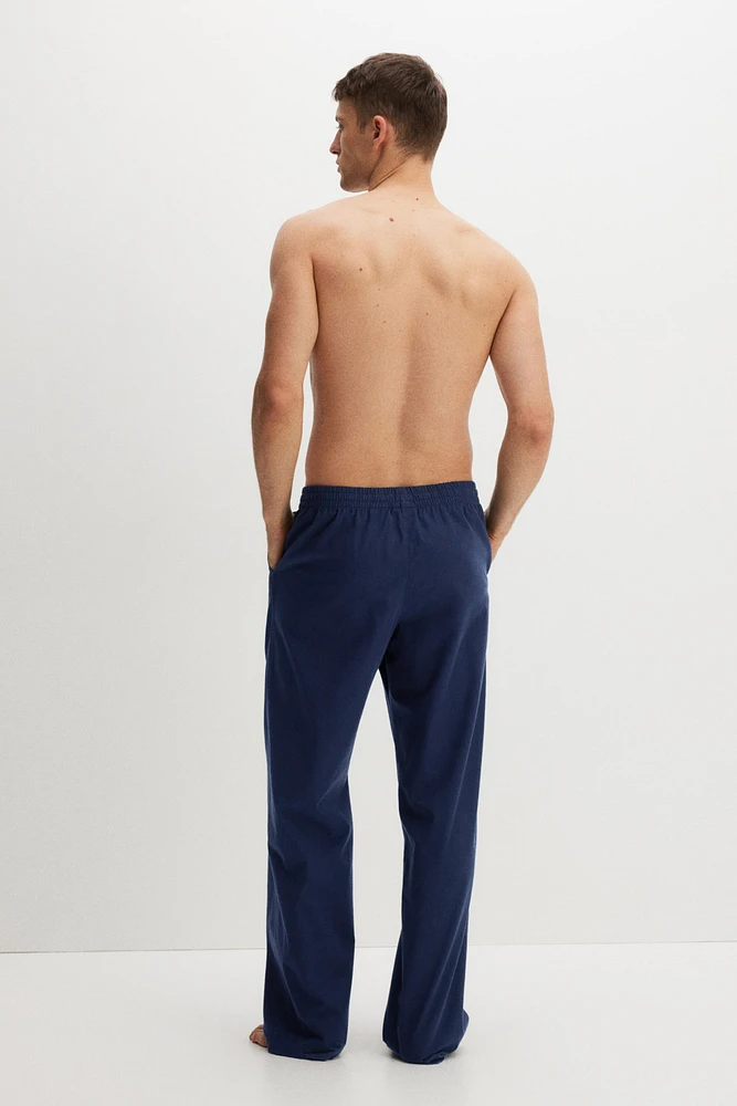 Relaxed-Fit Poplin Pants