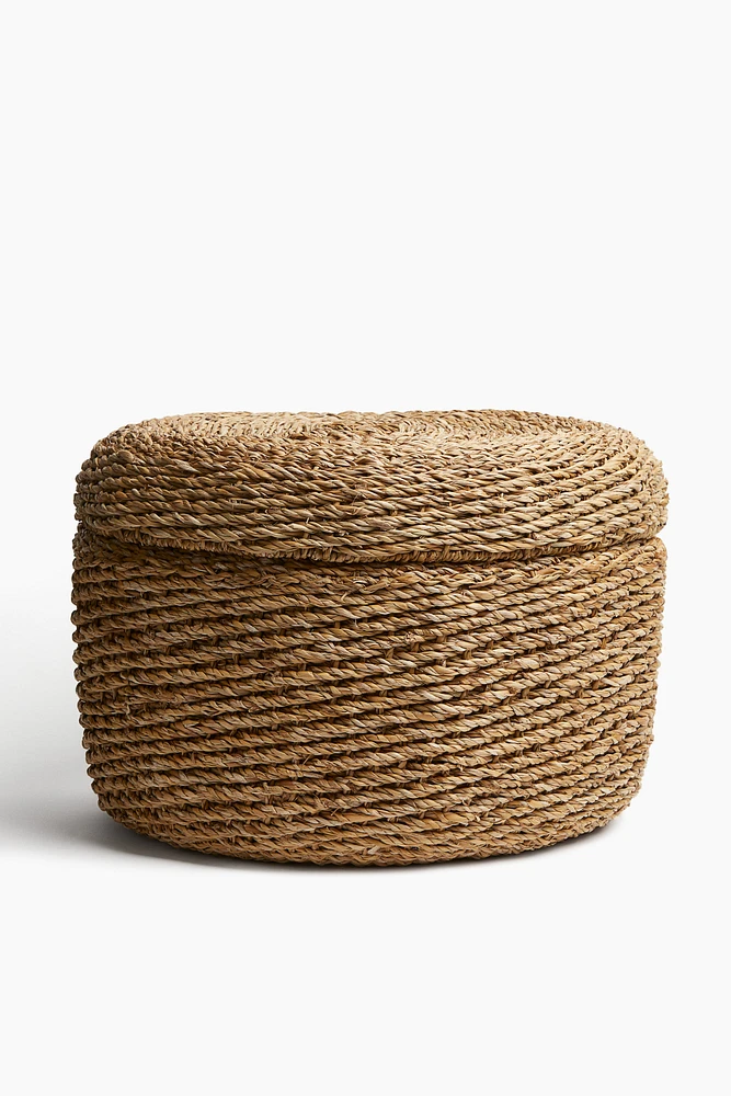 Extra-Large Handmade Seagrass Storage Basket