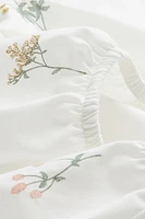 Queen Cotton Fitted Sheet