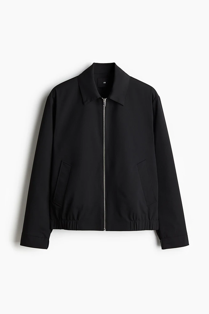 Veste coupe classique en sergé