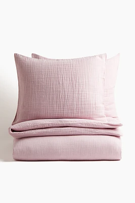 Muslin King/Queen Duvet Cover Set