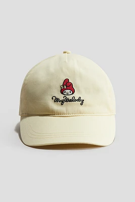 Twill Cap with Motif