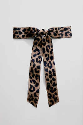 Satin Bow Hair Clip